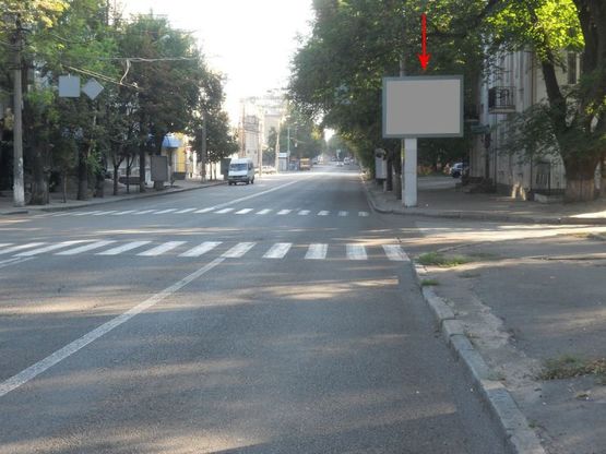 Фото рекламной плоскости по адресу s191А,вул. Феодосіївська, 7 - просп. Гагаріна