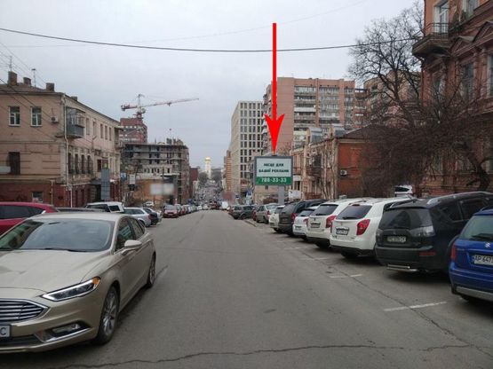 Фото рекламної площини за адресою t060A,вул. Шевченка, 18