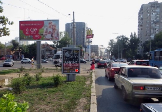 Фото рекламной плоскости по адресу Адмиральский проспект [2 А]