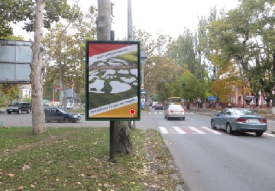 Фото рекламной плоскости по адресу Адмиральский проспект [21 А]