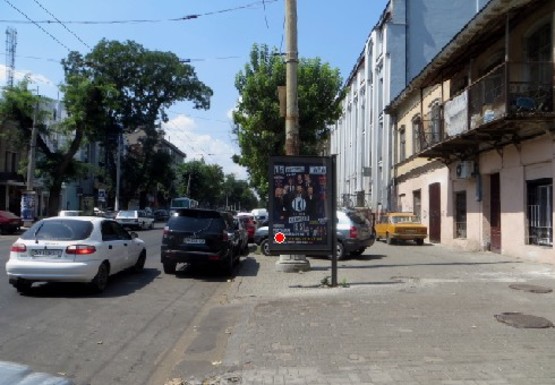 Фото рекламной плоскости по адресу Б.Арнаутская, 42 А