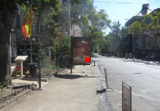 Фото рекламної площини за адресою Бунина, 14 А