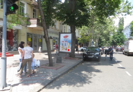 Фото рекламної площини за адресою Екатерининская, 26 А