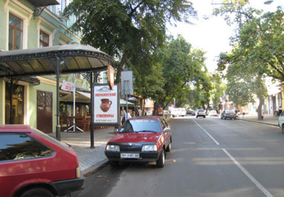 Фото рекламной плоскости по адресу Екатерининская ул., 3   B