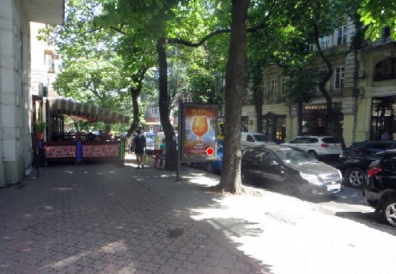 Фото рекламной плоскости по адресу Екатерининская, 10 B