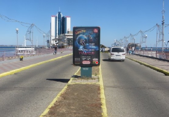 Фото рекламної площини за адресою Мор.вокзал [2 А]