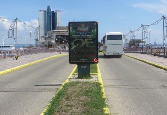 Фото рекламної площини за адресою Мор.вокзал [3 А]