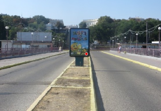 Фото рекламной плоскости по адресу Мор.вокзал [4 B]