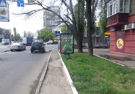 Фото рекламної площини за адресою Гагарина пр., 16/1 А