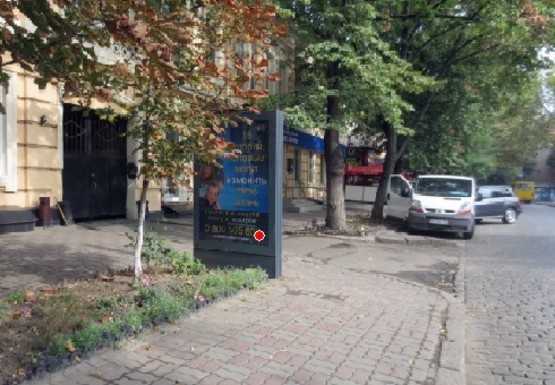 Фото рекламной плоскости по адресу Соборная, 4 B