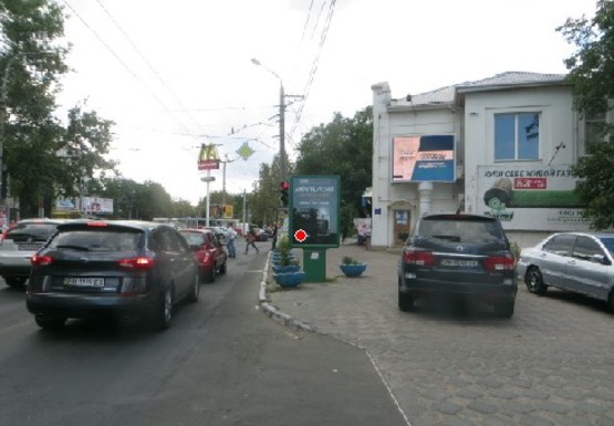 Фото рекламной плоскости по адресу Черняховского, 6 А