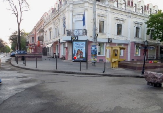 Фото рекламной плоскости по адресу Дерибасовская - Преображенская А