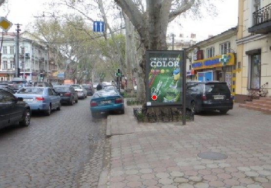 Фото рекламної площини за адресою Пушкинская, 65 А