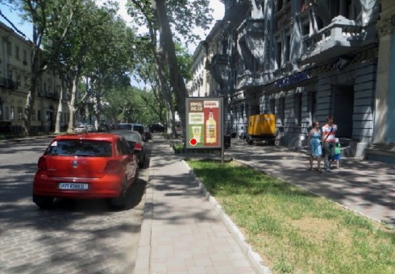 Фото рекламной плоскости по адресу Пушкинская, 7 А