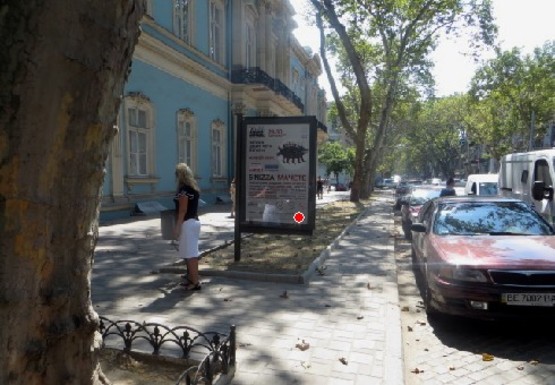 Фото рекламной плоскости по адресу Пушкинская, 7 В