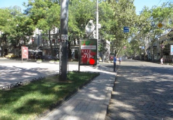 Фото рекламной плоскости по адресу Пушкинская, 36 - Троицкая А