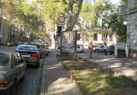 Фото рекламної площини за адресою Пушкинская, 31 - Еврейская А