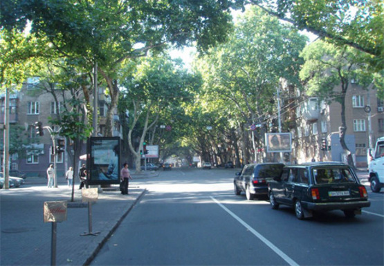 Фото рекламной плоскости по адресу Ришельевская, 33 А