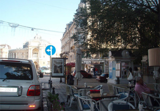 Фото рекламної площини за адресою Ришельевская, 5 А