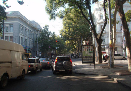 Фото рекламной плоскости по адресу Ришельевская, 10 А