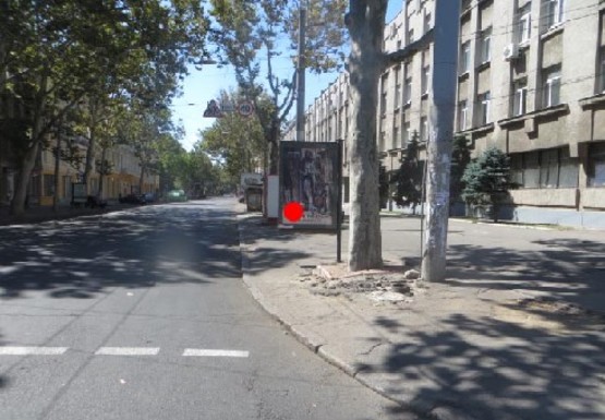 Фото рекламной плоскости по адресу Ришельевская, 20 А