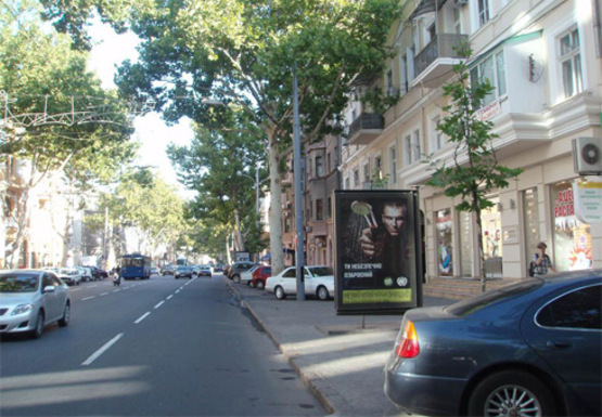 Фото рекламной плоскости по адресу Ришельевская, 21 B