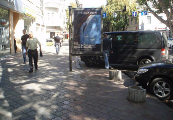 Фото рекламной плоскости по адресу Екатерининская - Ланжероновская А