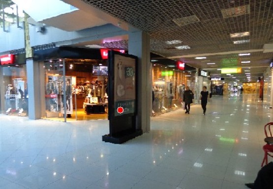 Фото рекламної площини за адресою ТЦ Fontan Sky холл №1А2