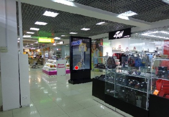 Фото рекламної площини за адресою ТЦ Fontan Sky холл №4А2