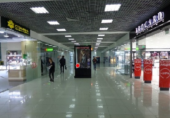 Фото рекламної площини за адресою ТЦ Fontan Sky холл №6А1