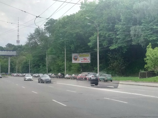 Фото рекламної площини за адресою ул.Стеценко,1 (р-н Дубки) ст.метро.Сырец