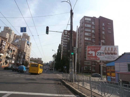 Фото рекламної площини за адресою Антоновича (Горького),158 / Ковпака