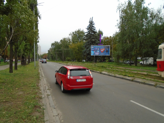 Фото рекламной плоскости по адресу бул. Вацлава Гавела,23