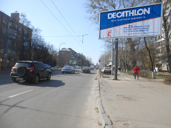 Фото рекламной плоскости по адресу пр. Повітрофлотський, 62