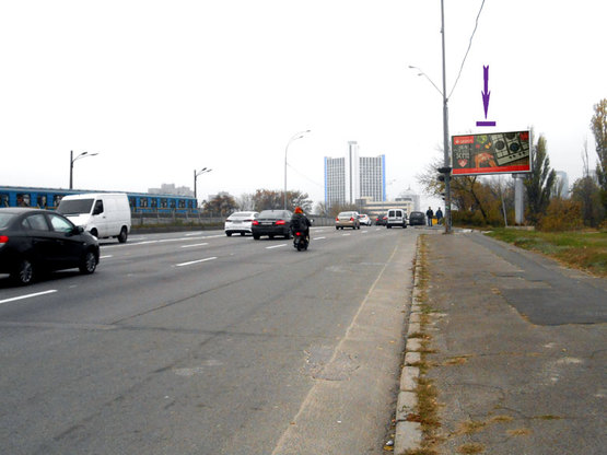 Фото рекламної площини за адресою пр. Броварський, 53