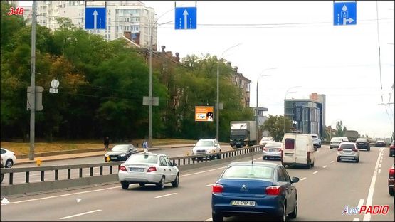 Фото рекламної площини за адресою Дружбы Народов, 22, к Лыбедской пл. и Автовокзалу