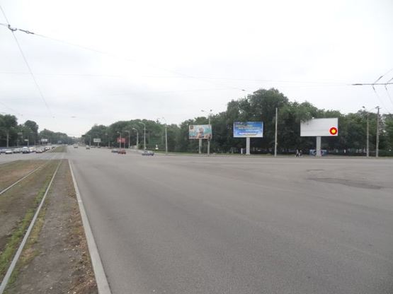 Фото рекламної площини за адресою Запорізьке  Шосе - пр. Б.Хмельницького, поворот на ТЦ Дафі/Запорожское шоссе - ул. Героев Сталинграда - поворот на ТЦ Дафи, бэк-лайт 8х4