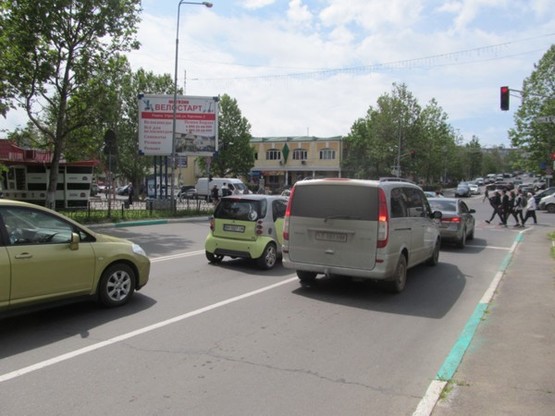 Фото рекламної площини за адресою перекрёсток пр.Мира, ул.1Мая, №31-Б