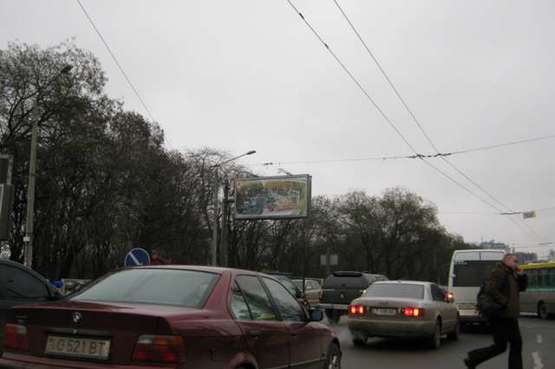 Фото рекламної площини за адресою ул.Среднефонтанская - Куликово поле (Призма)