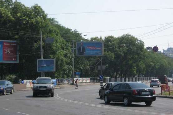 Фото рекламной плоскости по адресу ул.Среднефонтанская - Куликово поле (Призма)