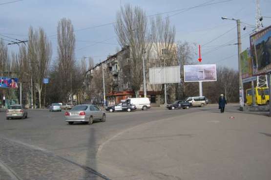 Фото рекламної площини за адресою пл. Толбухина (Призма)