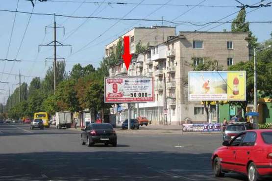 Фото рекламної площини за адресою Космонавтов - Ген. Петрова (Призма)