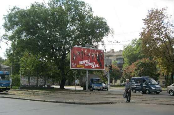 Фото рекламної площини за адресою Старопортофранковская - Тираспольская (Призма)