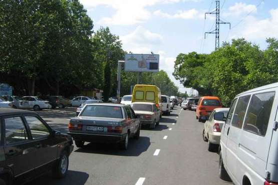 Фото рекламної площини за адресою ул. Малиновского, 61 (ГКБ) (Призма)