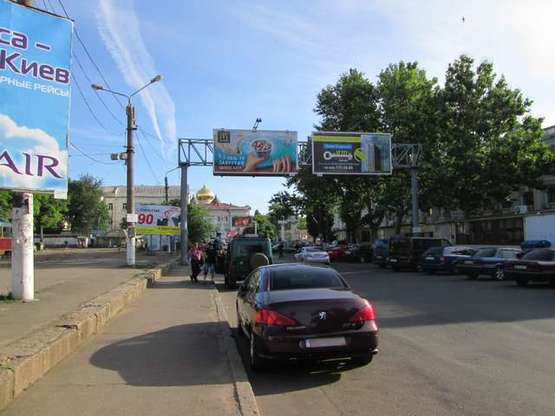 Фото рекламної площини за адресою пл. Старосенная (в город левый Призма)