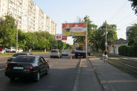 Фото рекламной плоскости по адресу Люстдорфская дор., 8 - ул. Бреуса (Призма)