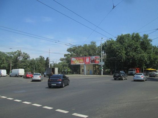 Фото рекламной плоскости по адресу ул. Мельницкая - ул.В. Стуса (сх. 13) (Призма левая)