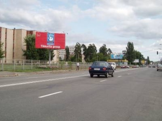 Фото рекламной плоскости по адресу Харьковское шоссе,121/3