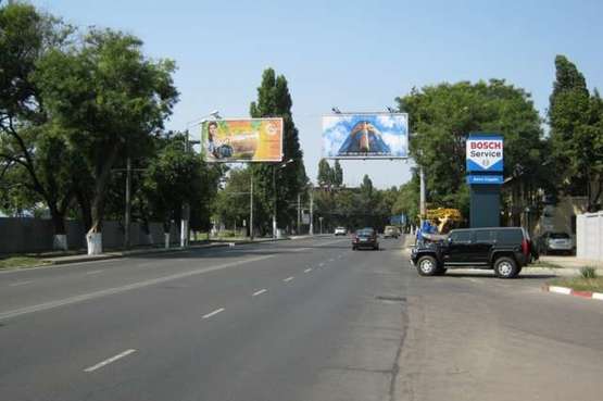 Фото рекламной плоскости по адресу Люсторфская дорога, 27/55 (3-ая станция) (Призма)