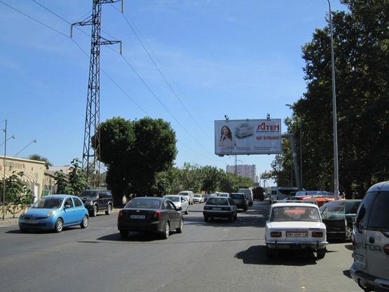 Фото рекламной плоскости по адресу ул. Маршала Малиновского, 61 (Призма)